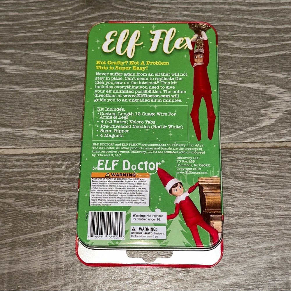 Elf Accessories Christmas Ugly Sweater Set Elf Doctor Elf Flex - Picture 6 of 6